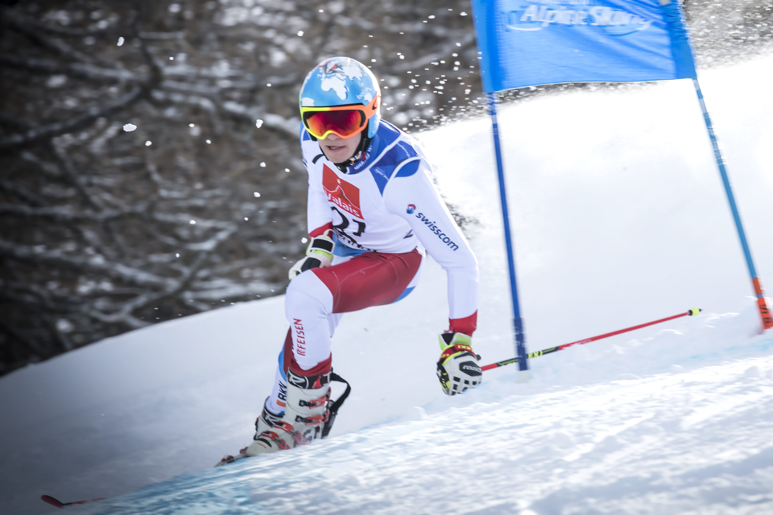 08.02.2019; Veysonnaz (Vs). World Para Alpine Skiing; Coupe du monde de Handi Ski. Slalom Geant; photo Jean-Guy Python